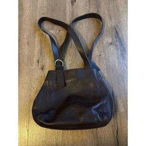 Vintage Coach 4157 Shoulder Bag Hand Bag Leather Brown Authentic